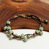 Broken Bridge Ceramic Floral Handmade Bracelet - Women's Fashion Jewelry
