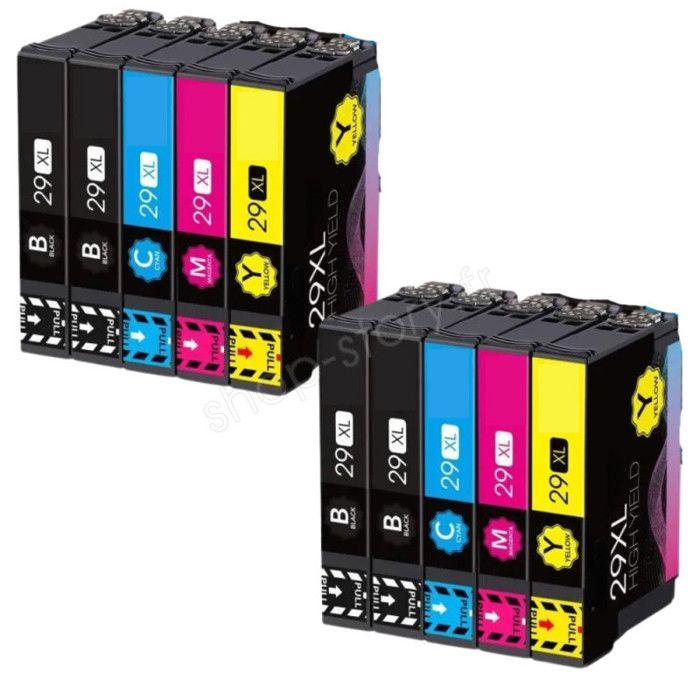 

Набір з 10 картриджів - EPSON - 29 XL - Багатоколірні - Струменевий - Сумісний