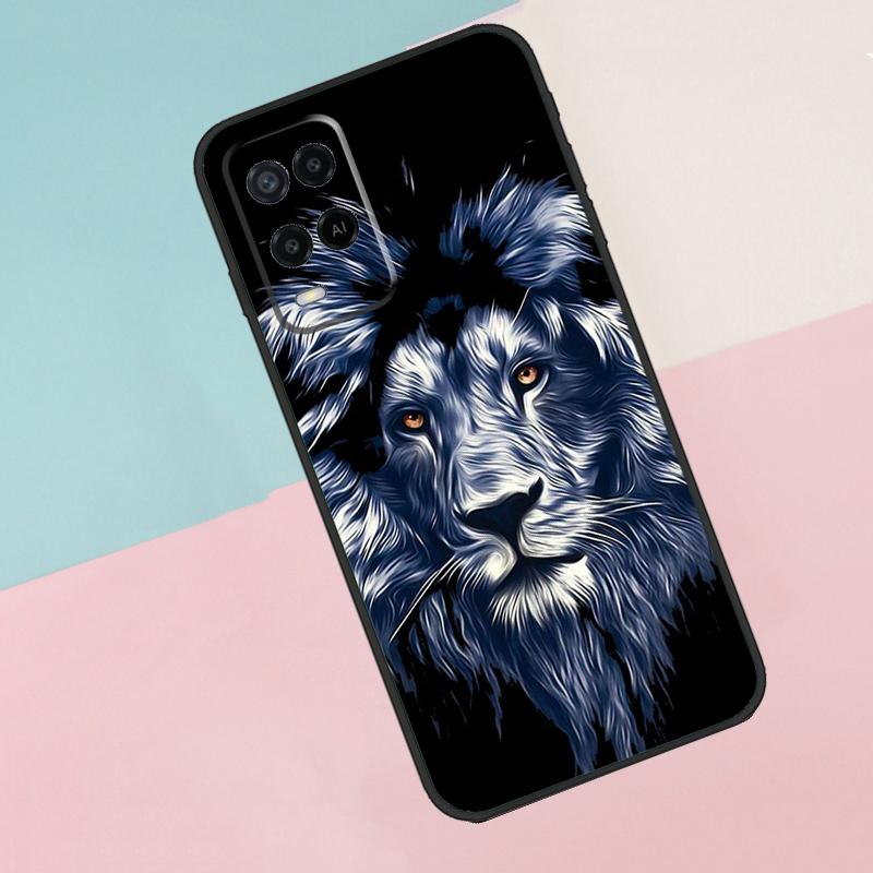 Lion Tiger Face For Oppo A16 A76 A96 A15 A80 A60 A40 A94 A54 A98 A78 A18 A38 A58 A17 A77 A74 A57S Phone Case
