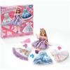 TAKARA TOMY Licca-chan Doll Dress-Up Set with Outfits and Accessories for Pretend Play Ages 3 and Up