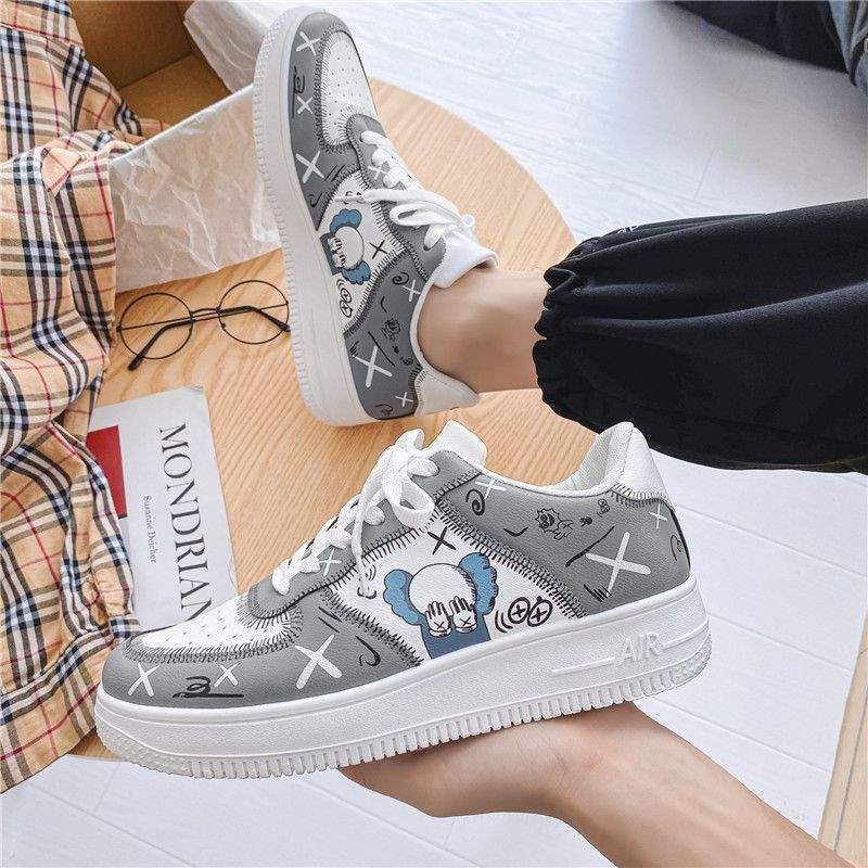 

2025 new chic Japanese and Korean trend couple velvet dad shoes trendy casual versatile sports shoes mesh trendy shoes men 44