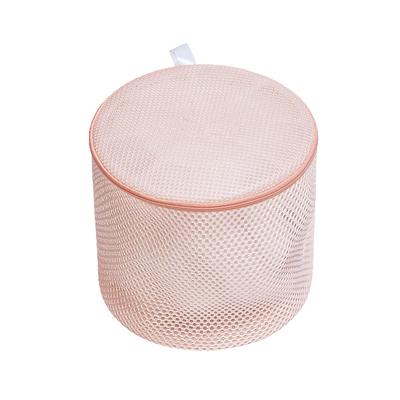 Wäschenetz für Unterwäsche mit Bügel BHs, Reißverschluss, Mesh, Staubrosa