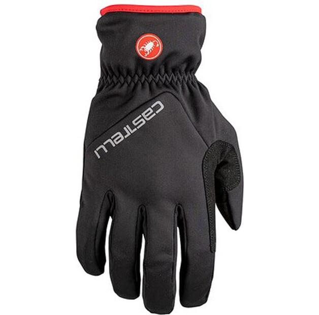 Велосипедные перчатки Castelli Entrata Thermo (черные) S