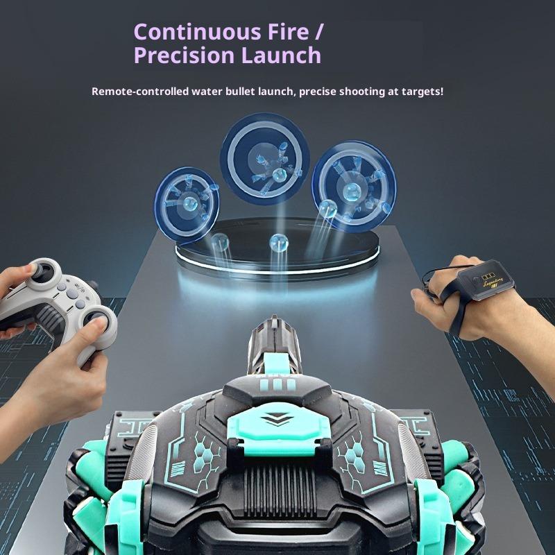Remote Control Car Tank Gesture Sensing Launchable Water Bomb 4WD Off-Road Mecha Electric Toy Car