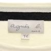 agnes b. made in Japan Border Pattern Long sleeve T-shirt T1 Ron T Women Used