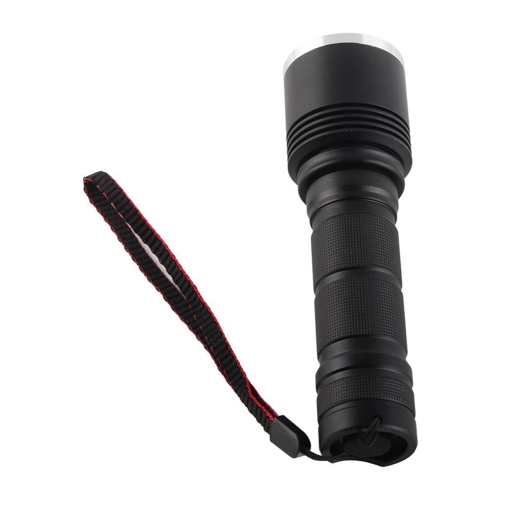 UV Flashlight LED 365nm Blacklight Torch Aluminium Alloy Shell Ultraviolet Flashlight 40W 1800mW