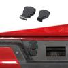 2x Carbon Fiber Trailer Power Outlet Cover Hitch Plug Trim for Ford F150 +