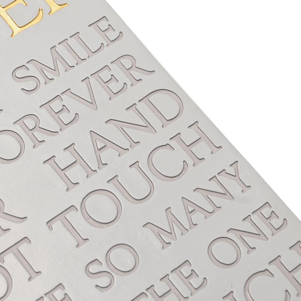 Thoughts of You Memorial Square Plaque - Daughter