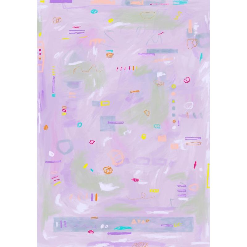 Pôster Original Série Abstrata Impressão Tela Arte Imagens Casa Para Sala de Estar e Quarto Parede Decoração Moderna