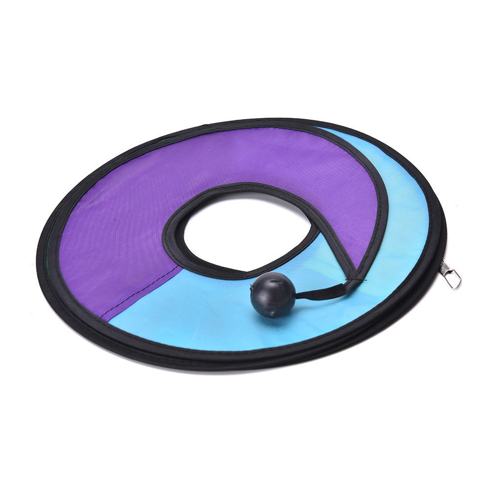 Foldable Rainbow Spiral Windmill Wind Spinner Camping Tent Home Garden Decor