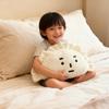 Creative Dumpling-shaped Throw Pillow:  Plush  Pleated , It Is Both A Cushion And A Fun Home Decoration
