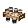 Qianxing 115ml Glass Shot Glasses Set with Holder