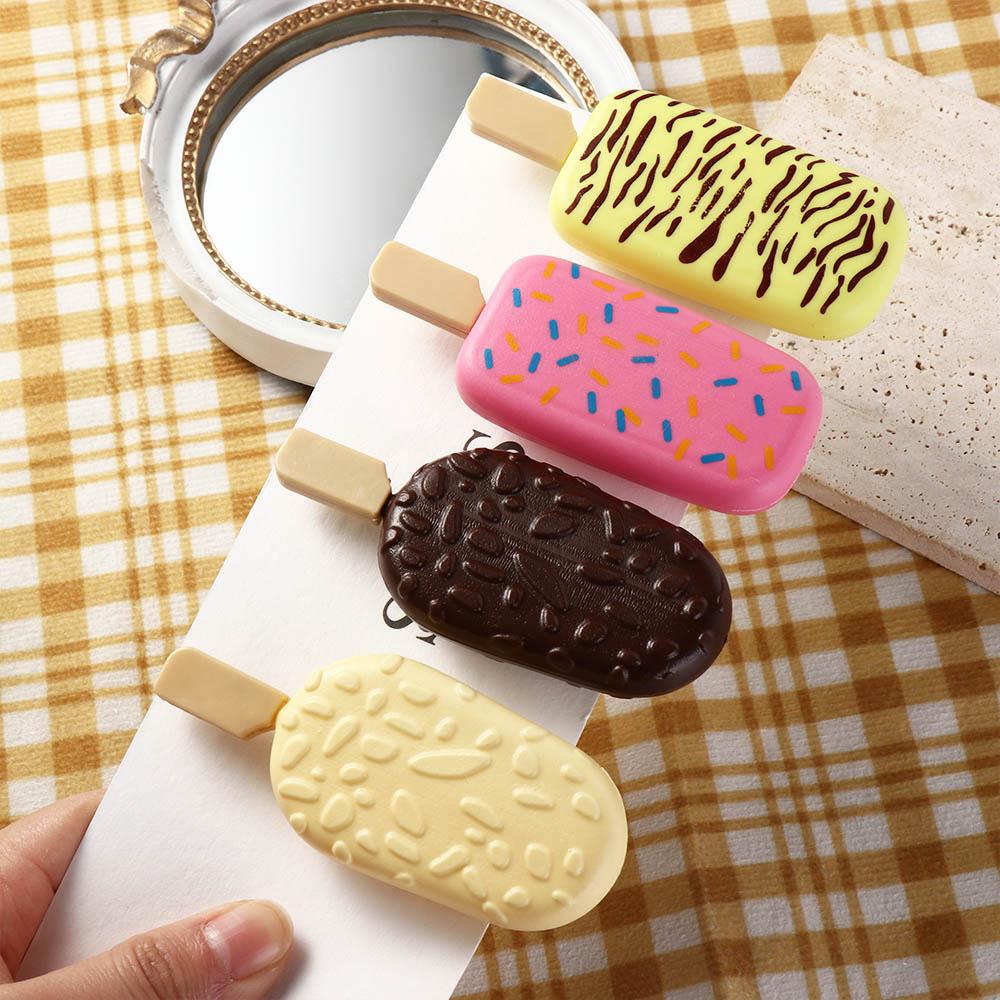 For Women Simulation Food Women Hair Clip Hair Accessories Ice Cream Hairpin Korean Style Barrettes