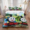 Thomas Friends Adventure Print 3Pcs Bedding Setduvet Cover With 2 Bedropillowcase Home Birthday Gift