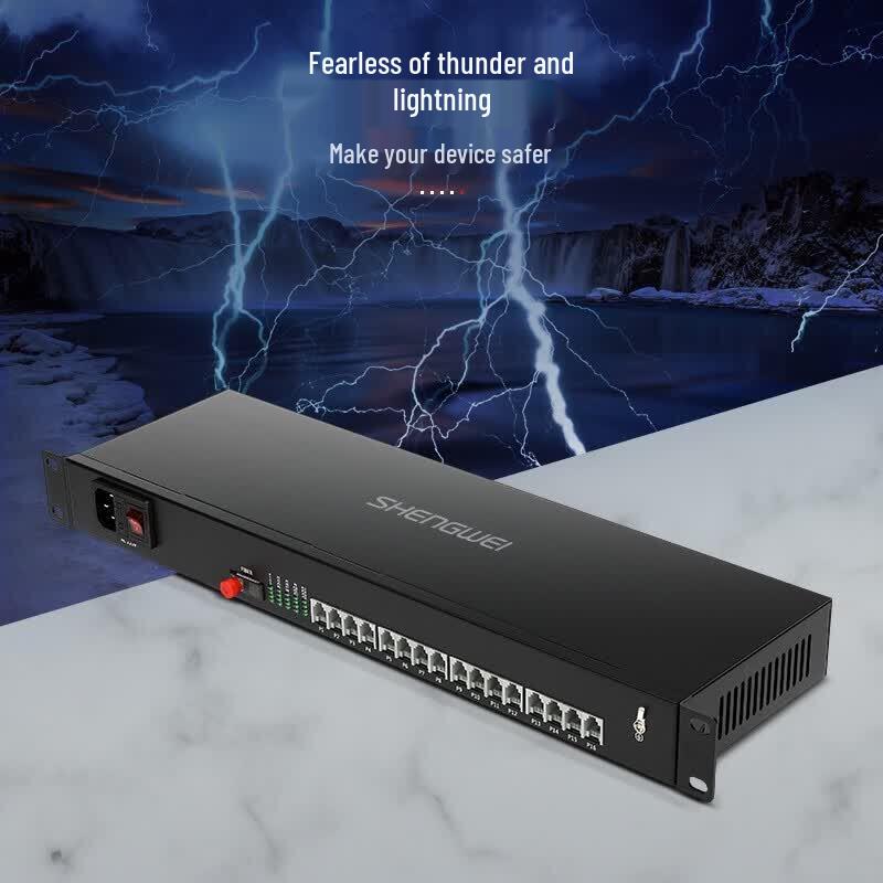 Shenwei 16-Channel Digital Telephone Fiber Optic Transceiver