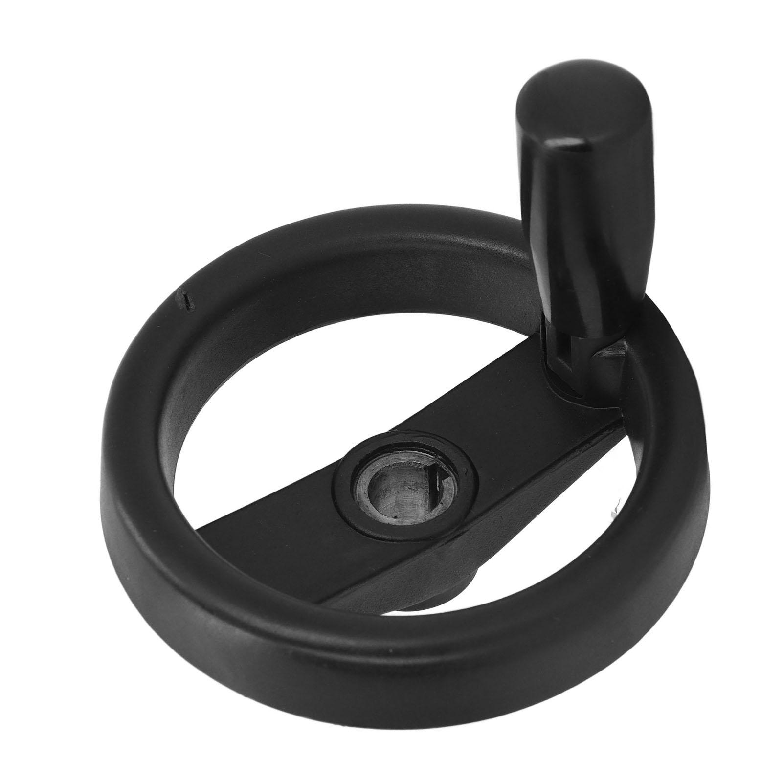 

Маховик 125мм OD 12мм отвір зі складною ручкою Пластиковий маховик для токарно-фрезерного свердлильного верстата