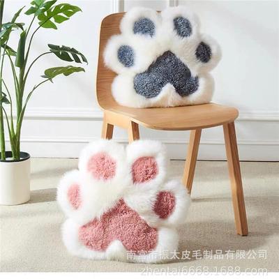 Katzenpfoten-förmiges Plüschkissen mit Inlay - Cartoon Sofa-Kissen
