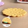 Thick Silicone Trivet Mat Flower Shape Heat-Resistant Placemat for Pots Pans Dishes Non-Slip Scratch-Proof Kitchen Table Protector