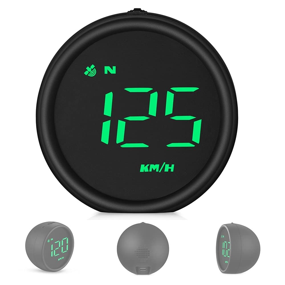 

NikoMaku Head-Up Display Tachometer G1 GPS Mode HUD Car Speedometer Compatible with All Vehicles with Japanese Instruction Manual and Overspeed Warnin