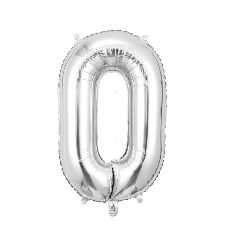 32-Inch Digital Balloons Numbers 0-9 Birthday Par Decoration Wedding Ceremony Room Arrangement Festival Celebration Supplies