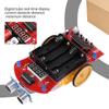 Ultrasonic Ranging Obstacle Avoidance Car DIY Welding Kit Microcontroller Intelligent Car Programming Electronic DIY Kit