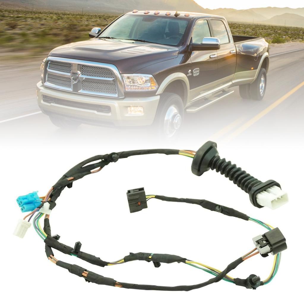 Rear Door Harness Wiring Harness with Connector for 2004-2010 Ram 1500 2500 3500 4500 5500 56051931AB 56051931AA 645-506