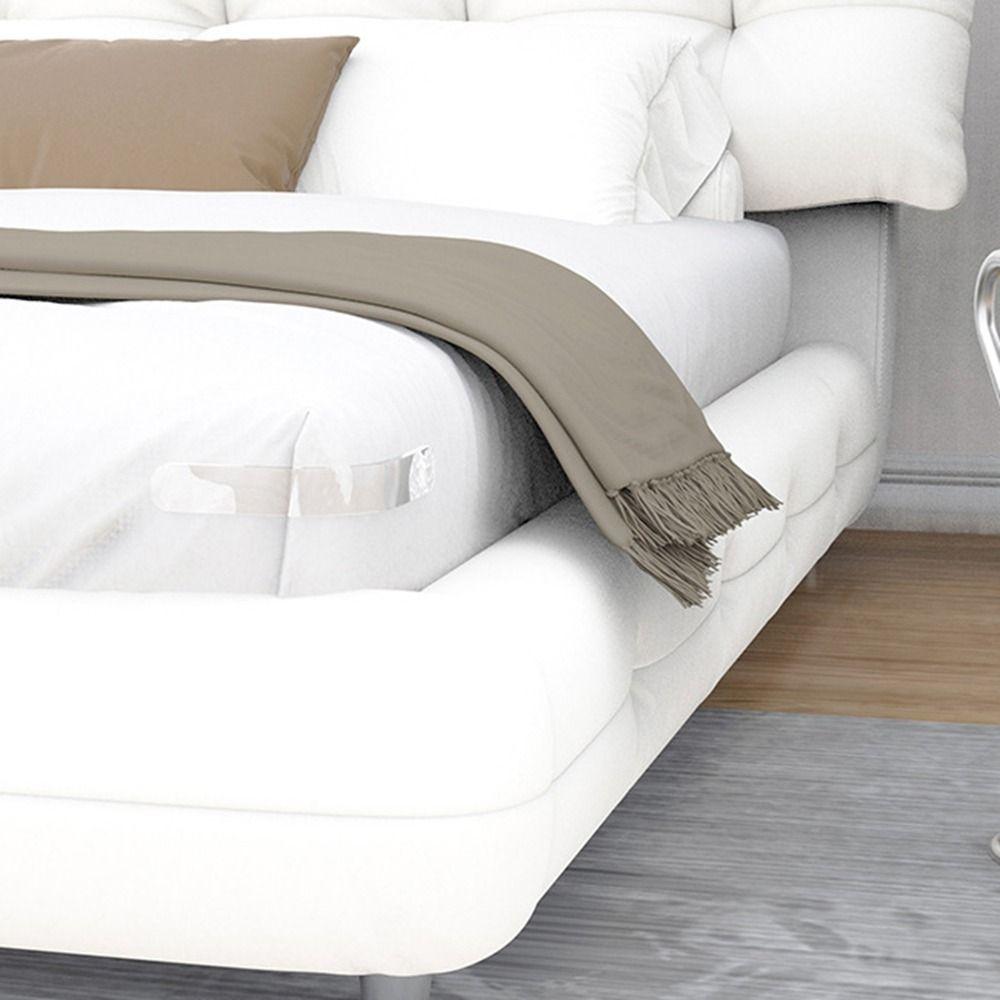 4Pcs Non-Slip Invisible Quilt Sheet Holder Plastic Bed Cover Fastener Bed Sheet Grippers  Bedroom