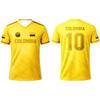 Kolumbien Flagge 3D Gedrucktes Trikot Sommer Outdoor Sport Atmungsaktiv Kurzärmelig Fußballtraining Mann Lässig