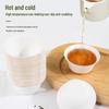 Biodegradable Sugarcane Pulp Mini Tea Tasting Cups