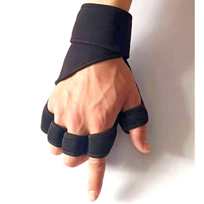Maihan Half-Finger Fitness Gloves with Wrist Support M-XL