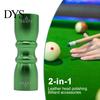Snooker Pool Cue Tip Tool Aluminum Alloy 3-in-1 Billiard Stick Powder Applicator Metal Scuffer Shaper Aerator Repair Accessories Roughing