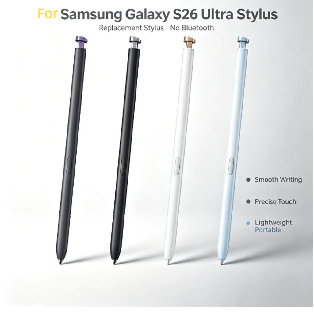 Touch Pen For Samsung Galaxy S26 Ultra Stylus Replacement for S-pen No Bluetooth 6