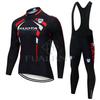KUOTA Team Autumn Long Sleeve Cycling Jersey Set Cycling Clothing Men Road Bike Suit MTB Outdoor Cycling Sportswear Sport Wear