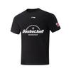 Li Ning More Than Basketball Print Breathable Sweat-Absorbing Round Neck Trendy Short Sleeve T-Shirt Unisex Tops AHSVE61-1MORETHAN-BAS