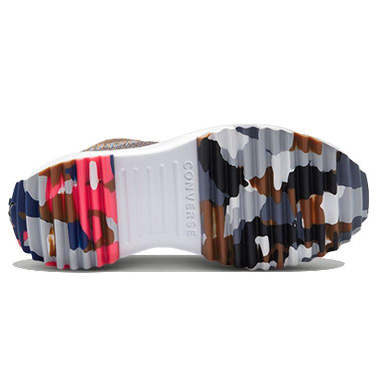 Converse Run Star Hike High Knit Mashup Unisex Sneakers Blue Digital-Blue Light-Zitron 170249C