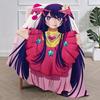 Anime Pink O-Oshi no Ko Blanket Plush Nap Sofa rug for Living Room Warm Office Bedroom Birthday Home Travel Kid Gifts