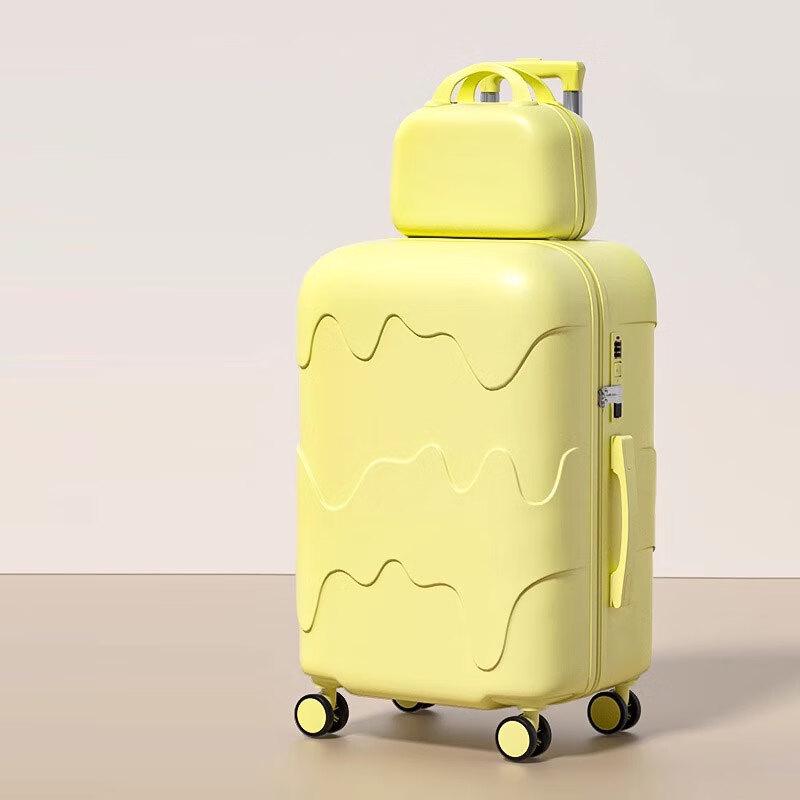 Oumanfei 24-Inch Luggage Set with Cosmetic Case 24 inches