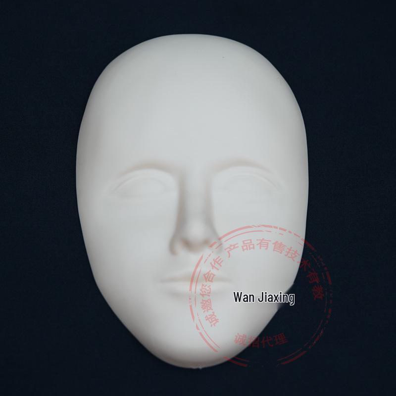 

5D Кожа для практики татуировки на все лицо: Силиконовая вышивка бровей, глаз и губ.