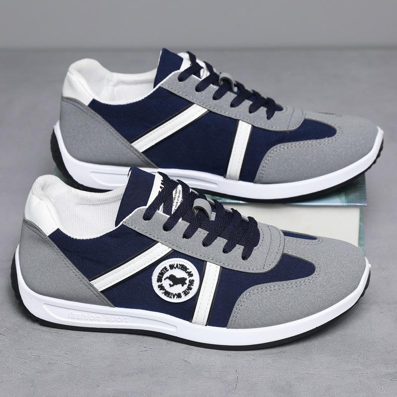 Men's Shoes Summer New Mesh Breathable Casual Shoes One Pedal Versatile Men's Sports Board Shoes