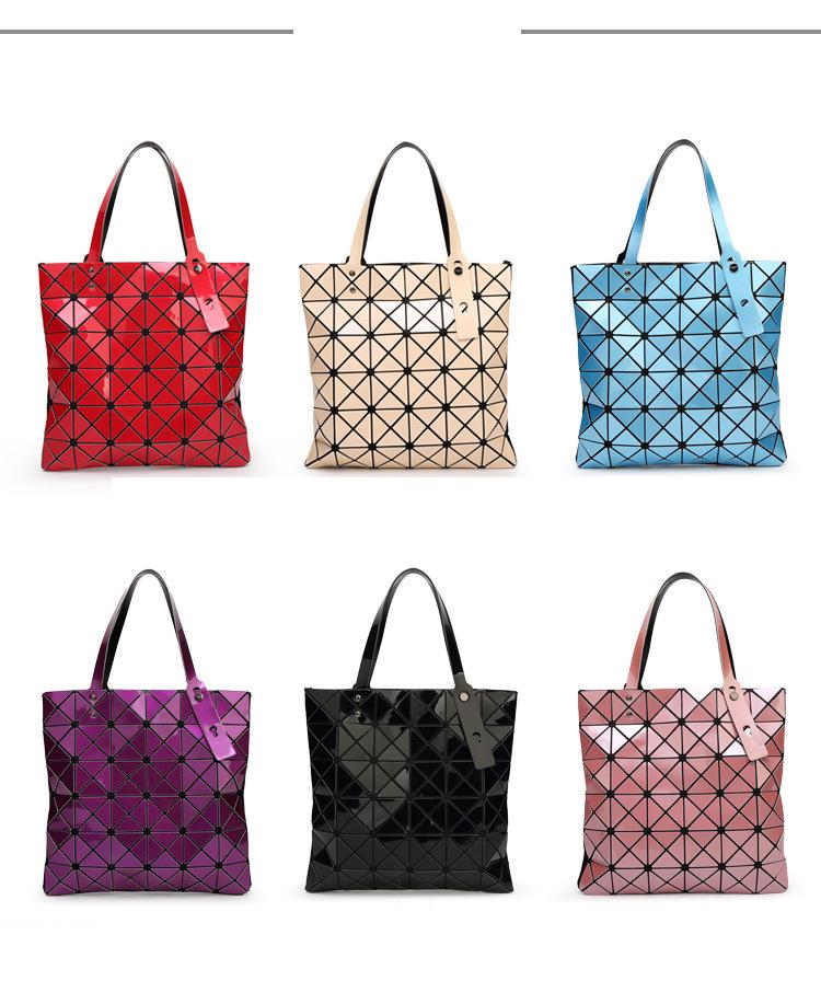 Geometrische Raute Damen Schultertasche - Sommer 2020 Japanischer Stil Trendige Handtasche