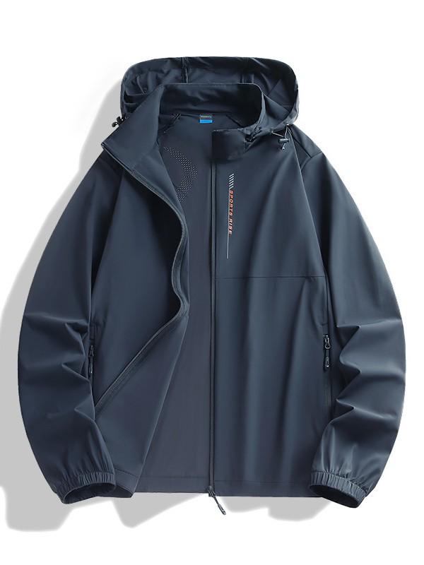 2026 Versatile Hooded Windbreaker: Unisex Loose Fit, Sun-Protective Casual Jacket