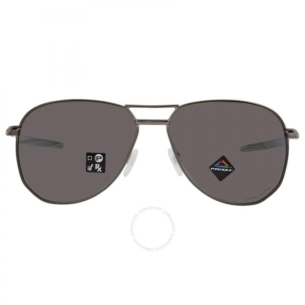 

Черные мужские солнцезащитные очки Oakley Contrail Prizm Pilot OO4147 414702 57