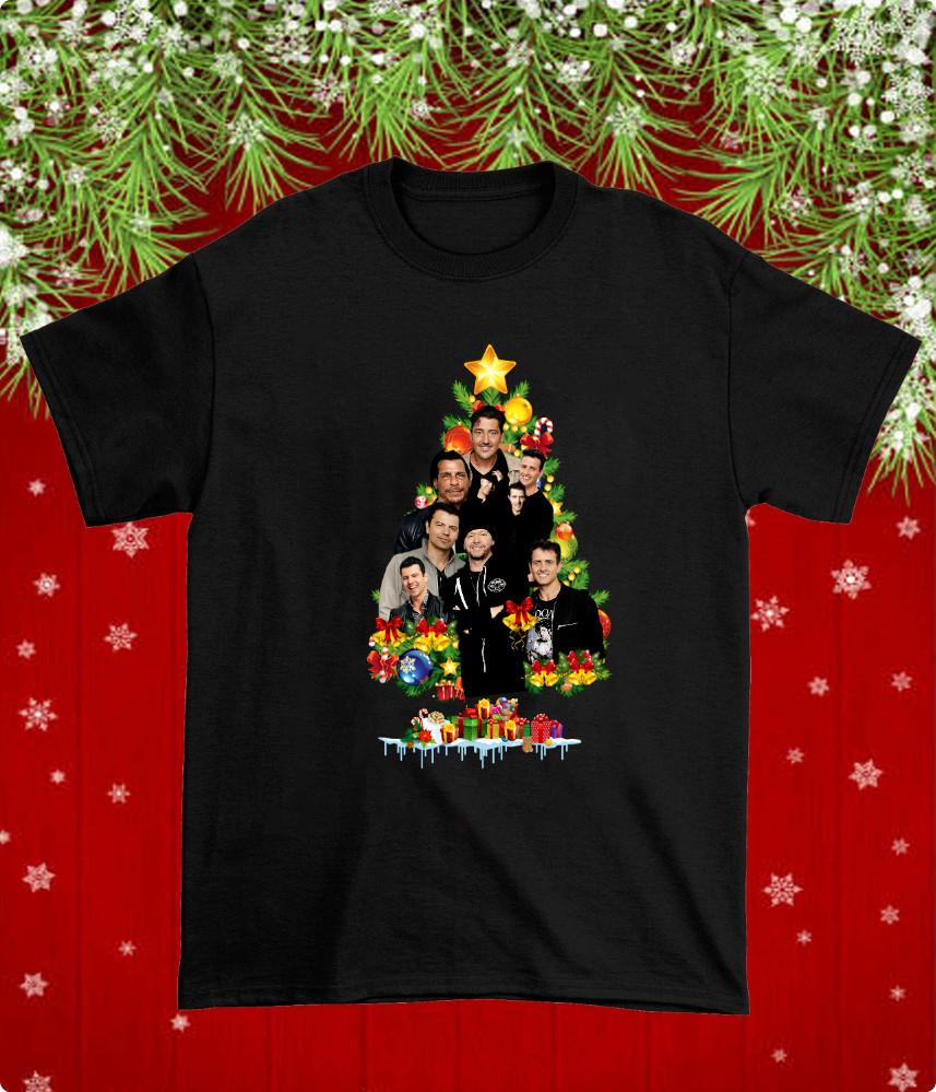 New Kids On The Block Tree Chrismas SHirt Full size S-5XL AD782 Unisex T-Shirt XXXXL