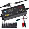 Adjustable Voltage Power Adapter with Stepless Speed Control, Dimming Display, US Standard, 3-24V 60W Power Supply