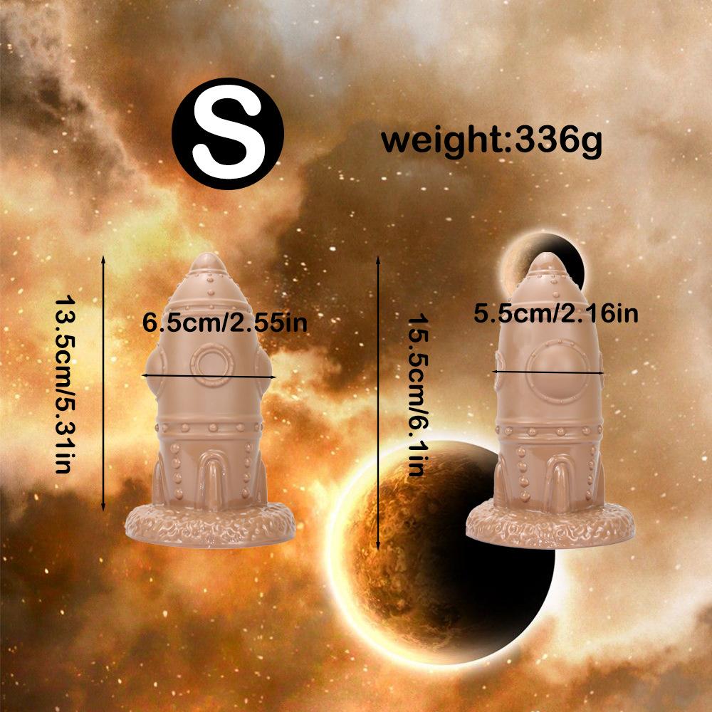 32x12CM Extra Large Thick Rocket Anal & Vaginal Dilator Sex Toy
