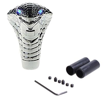 Red Car LED Cobra Head Manual//Automatic Gear Stick Shift Knob Activated LED Light Handle Shifter Lever Novelty Tool Universal