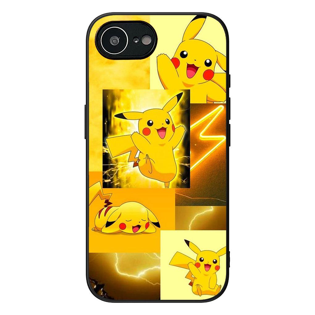 

Soft Cover for Samsung Galaxy S25 S24 S23 FE Plus Ultra S7 Edge A16 A15 5G s25+ Coque Phone Case P-Pokemons GO P-Pikachus Mewtwo Galaxy A15