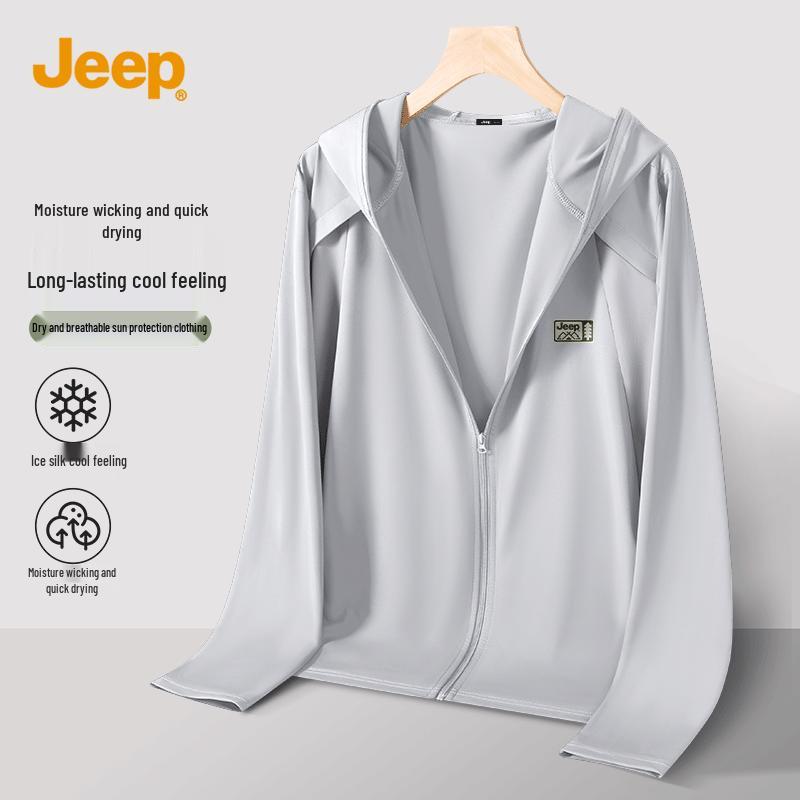 Men s Jeep Ice Silk Sun Protection Hoodie 3XL