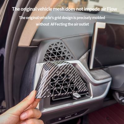 For BMW X5 X6 X7 G05 G06 G07 2025-2025 Car Interior Parts of the Dust Covers for the Air Outlets On Both Sides of the Dashboard