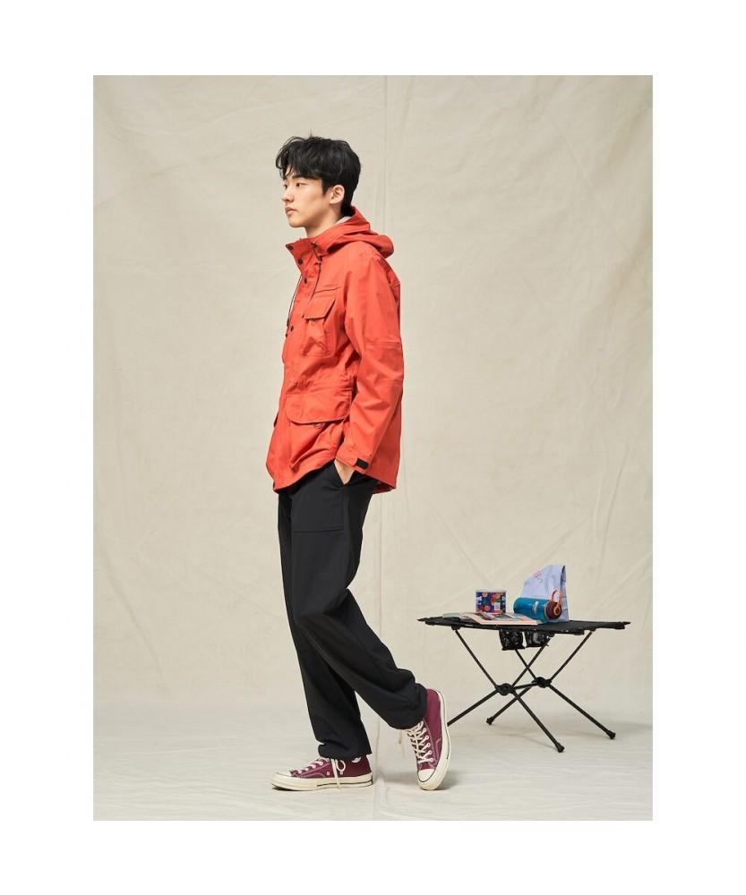 Binpolmen [Beanpoleknap] Nylon Fatigue Pants Black (Bc5321N015)